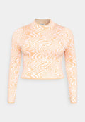 Cotton On Curve FUNTASIA CROP MOCK NECK