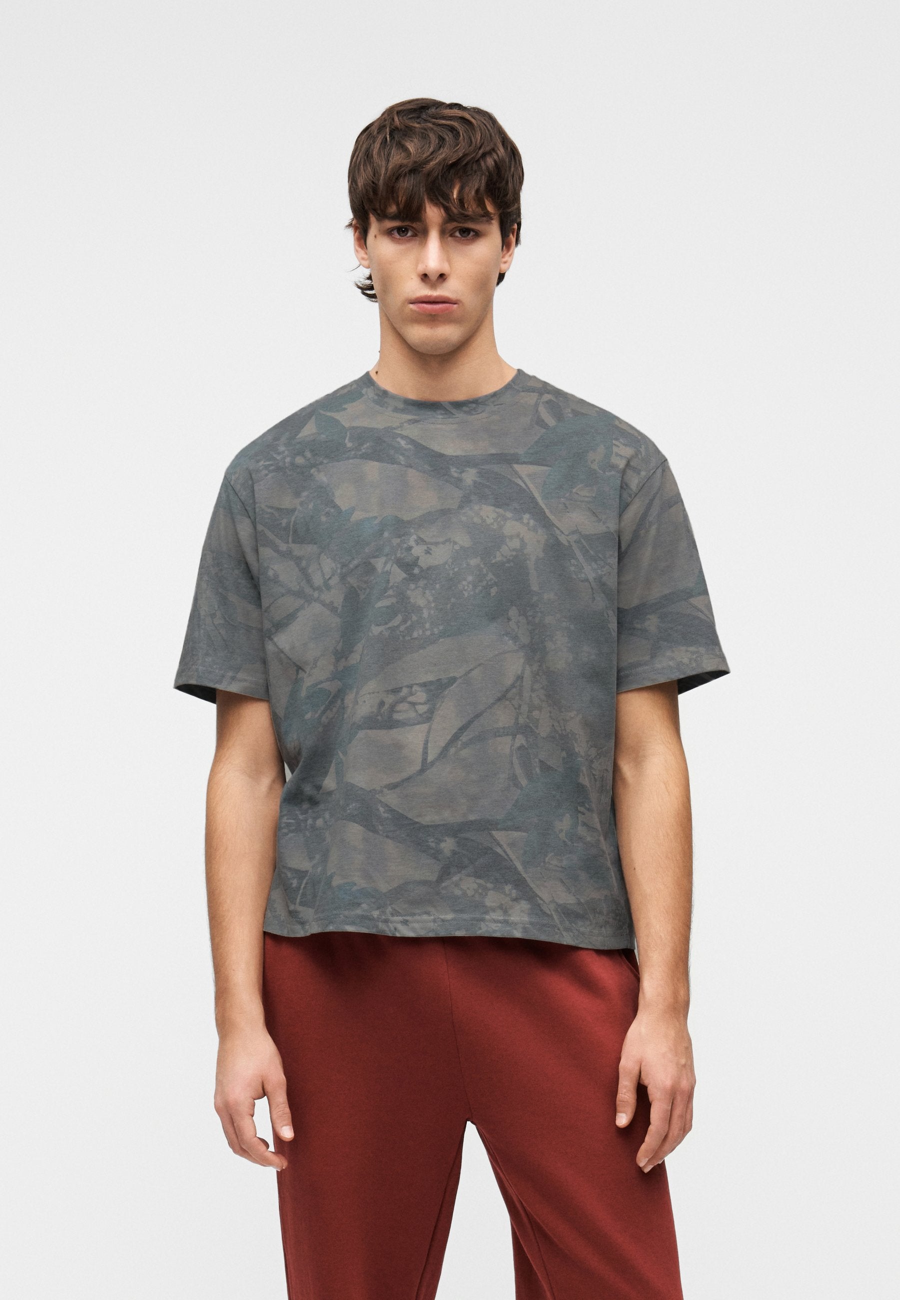 YOURTURN BOXY FIT CAMO