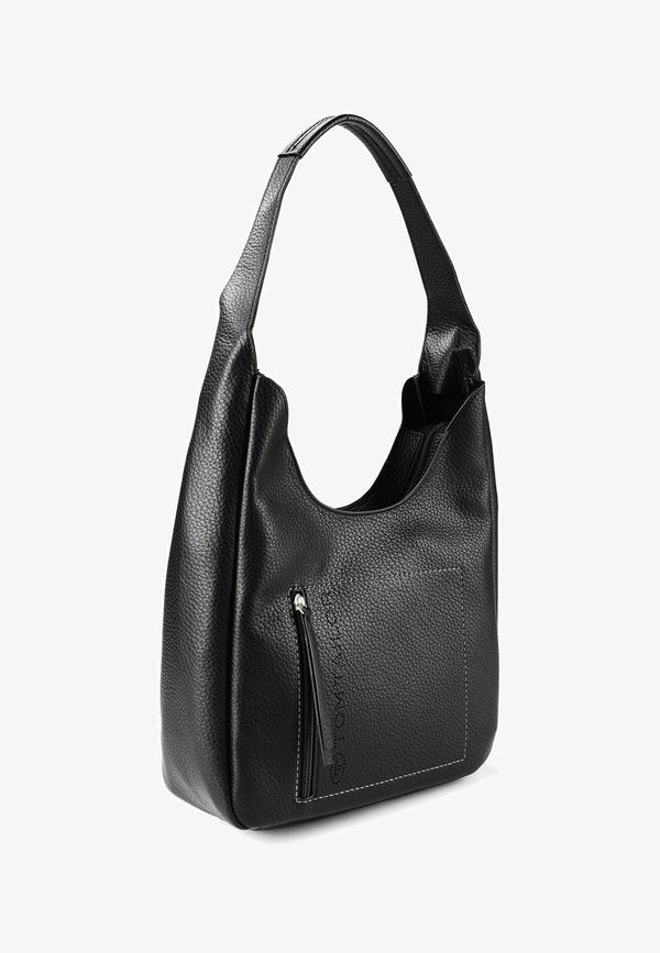 TOM TAILOR ANALISA SCHULTERTASCHE M 29 CM - Handbag - black