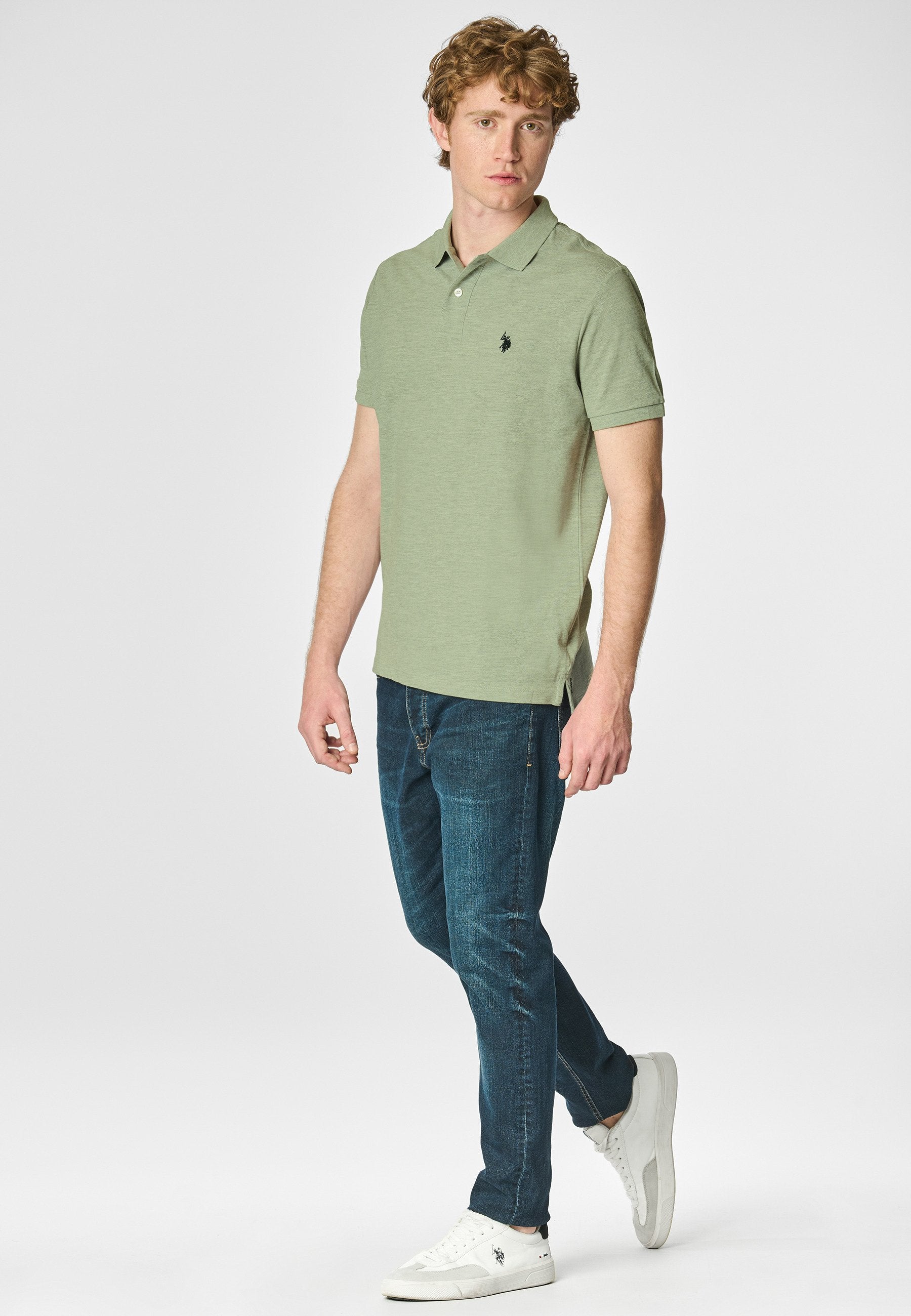 U.S. Polo Assn. A MANICHE CORTE IN QUALITY CON LOGO