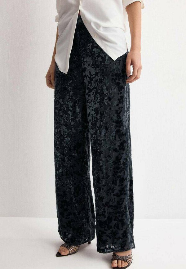 Mango Trousers - dark blue
