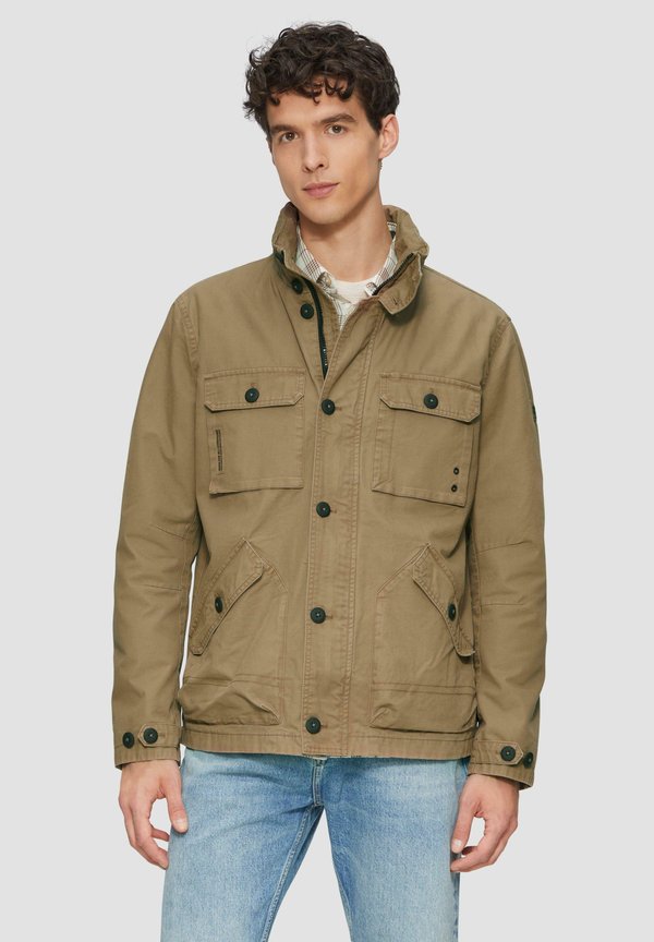 s.Oliver Summer jacket - sandstein