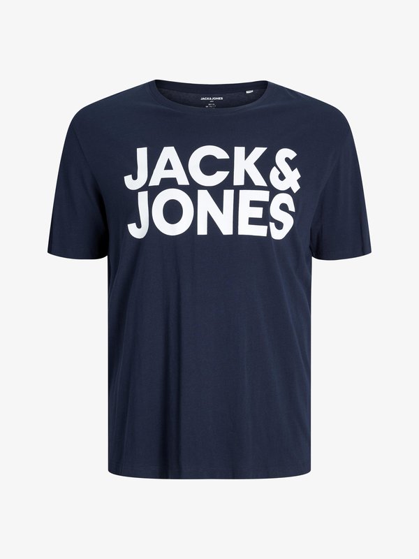 Jack & Jones JJECORP LOGO TEE O NECK - Print T-shirt - navy blazer