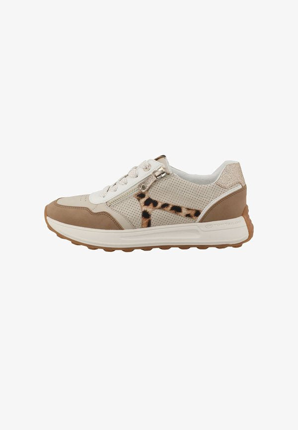 TOM TAILOR Trainers - sand multi