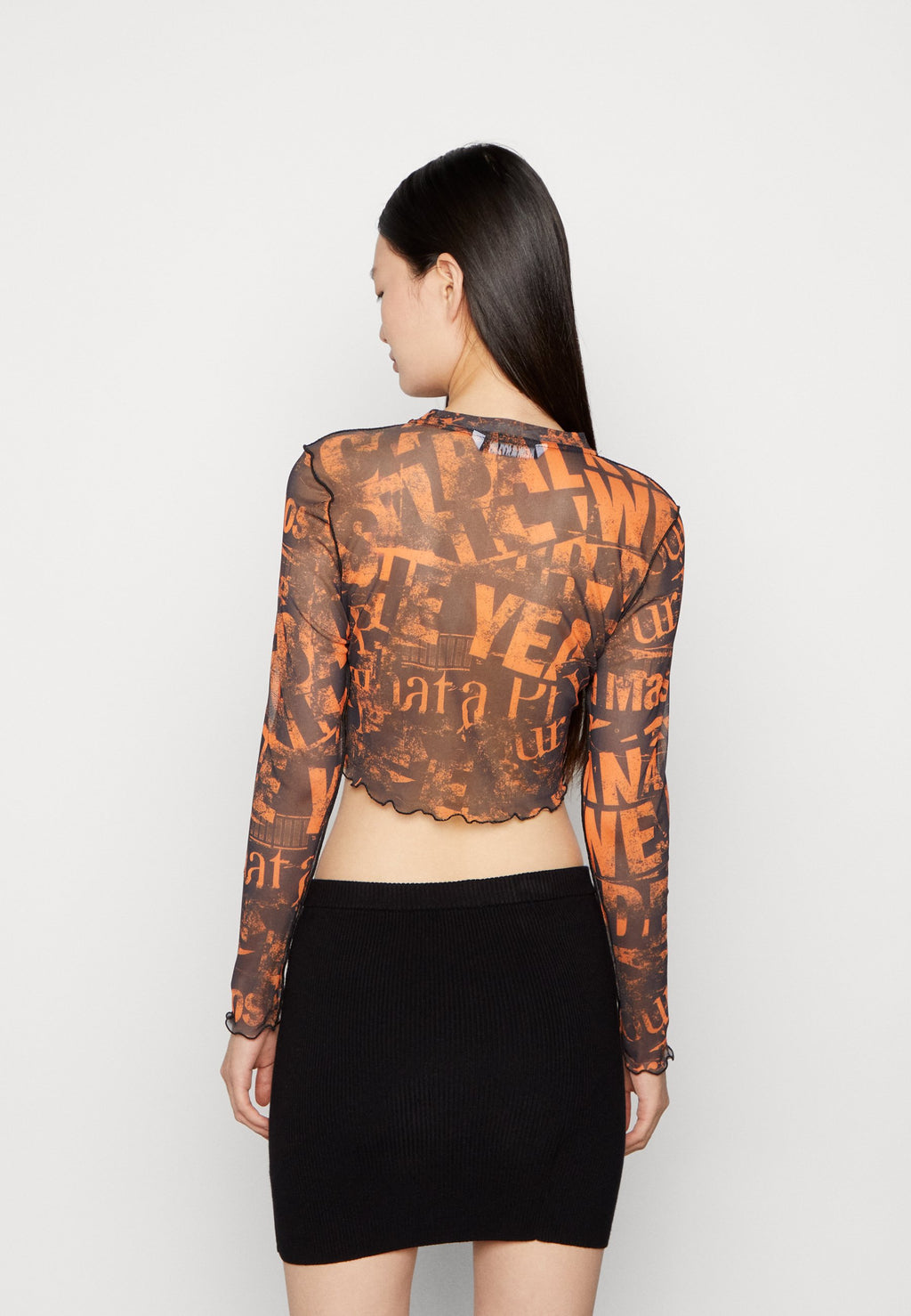 Neon & Nylon TATTOO CROPPED