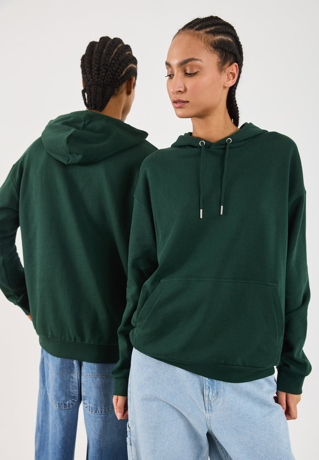 YOURTURN UNISEX 2 PACK RELAXED FIT HOODIE