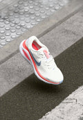 Nike Performance STRUCTURE 26 - Road running shoes - white/ashen slate/hot lava/hydrogen blue