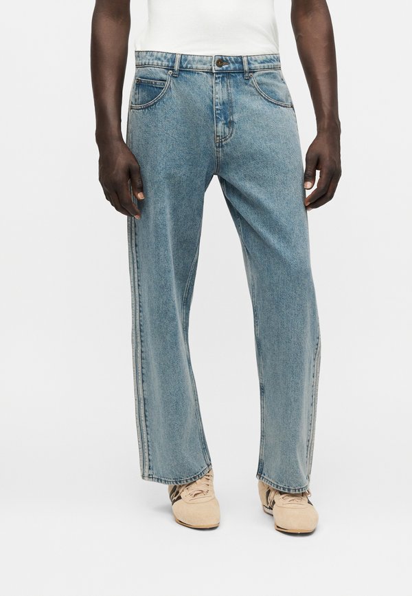 adidas Originals FIREBIRD UNISEX - Straight leg jeans - worn blue denim