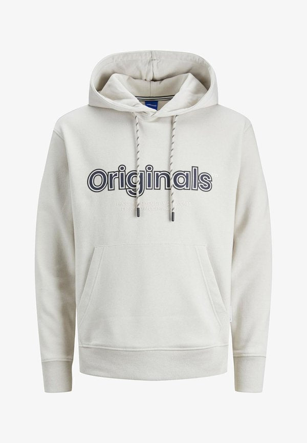 Jack & Jones JORLAKEWOOD HOOD - Hoodie - moonbeam