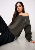 Bershka ASYMMETRIC STUD