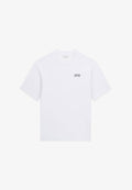 Guess OVERSIZED LOGO-T-SHIRT - Print T-shirt - weiß
