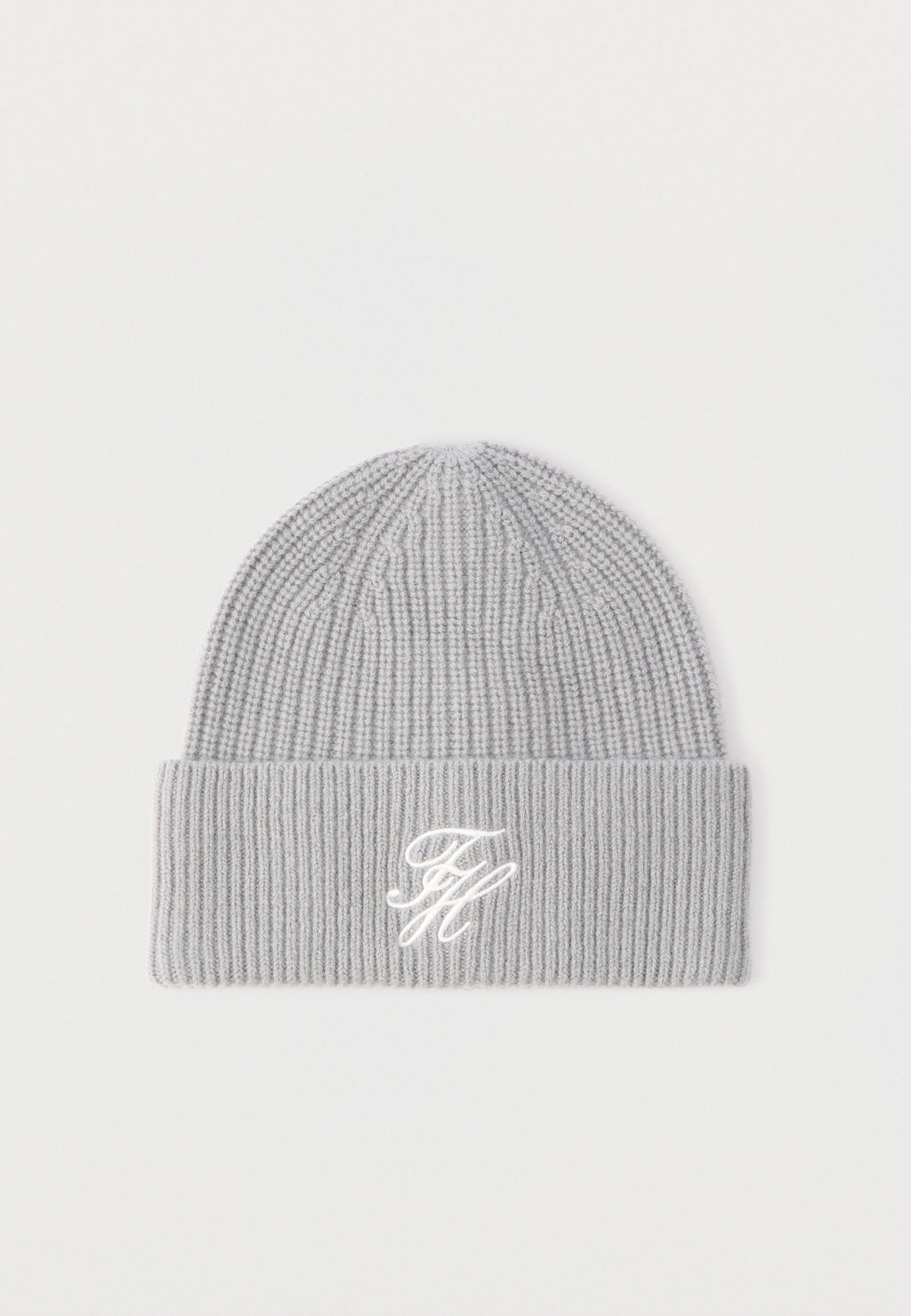 CASHMERE BLEND LOGO EMBROIDERY BEANIE Media 1