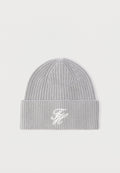 CASHMERE BLEND LOGO EMBROIDERY BEANIE Media 1