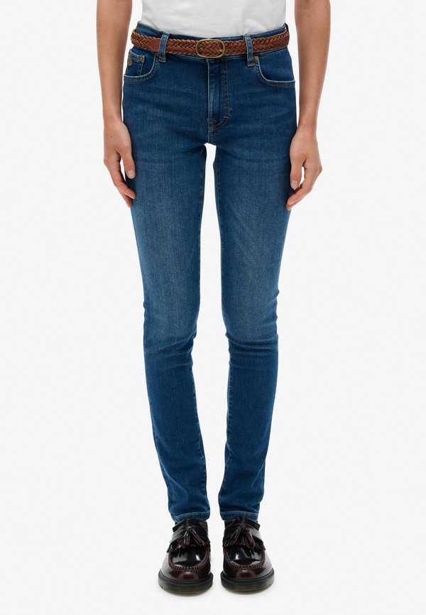 Superdry & Co MID RISE SKINNY  - Jeans Skinny Fit - deep indigo denim