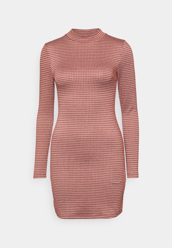 Glamorous Petite OPEN BACK BODYCON DRESS WITH LONG SLEEVES