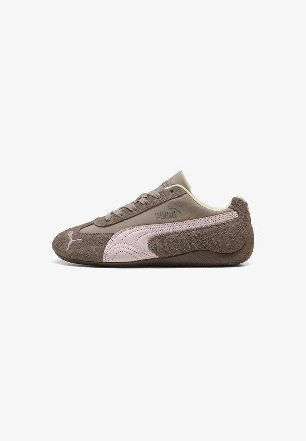 Puma SPEEDCAT BRUSHED LUXE WNS - Trainers - mouse gray-gum