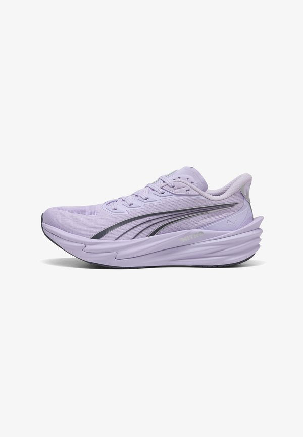 Puma LAUFSCHUH DEVIATE NITRO 4 - Road running shoes - light lavender-inky depths