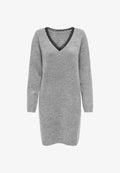 ONLY Knitted ONLTAMMY Short - Jumper dress - light grey melange