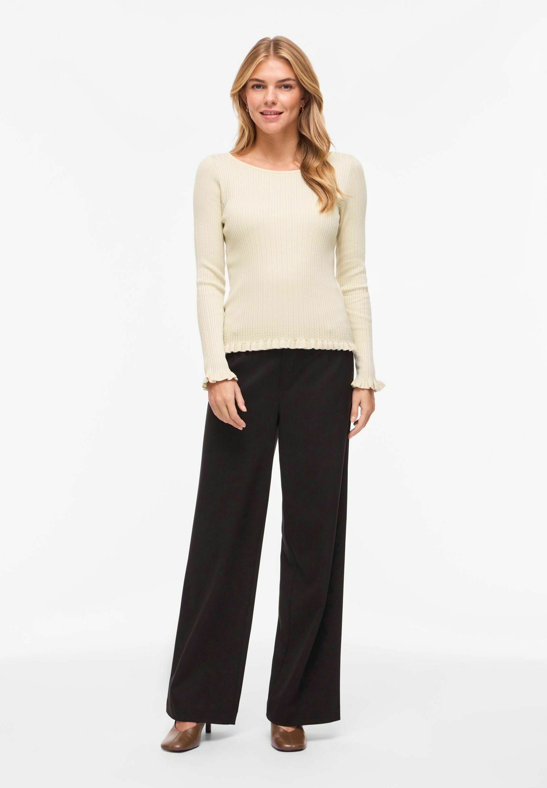 VILA Knitted VIBELIA Boatneck