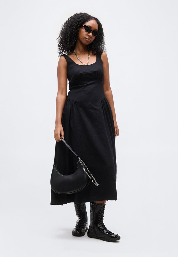 GAP Petite SHIRRED DRESS