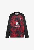 Puma AC MILAN WARM UP 1/4 ZIPTOP - Club wear - for all time red-puma black