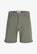Jack & Jones JPSTRICK ALLEN ICON  - Denim shorts - dusty olive