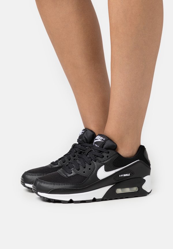 Nike Sportswear AIR MAX 90 - Trainers - black/white
