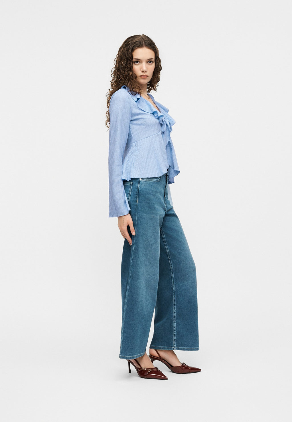 Vero Moda Petite VMGELINA FLOUNCE