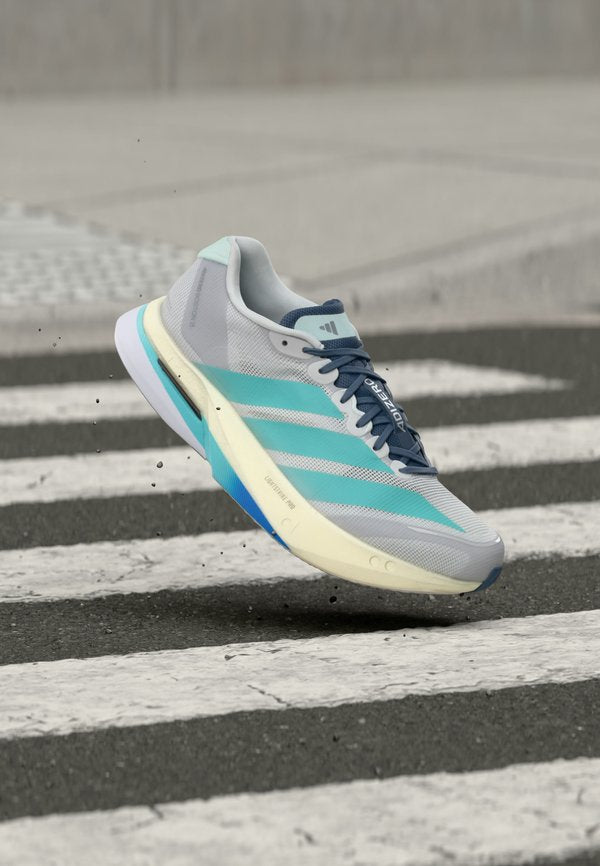 adidas Performance ADIZERO BOSTON 13 M - Road running shoes - dash grey/flash aqua/halo mint