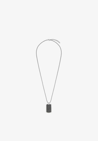 s.Oliver TAG - Necklace - silver