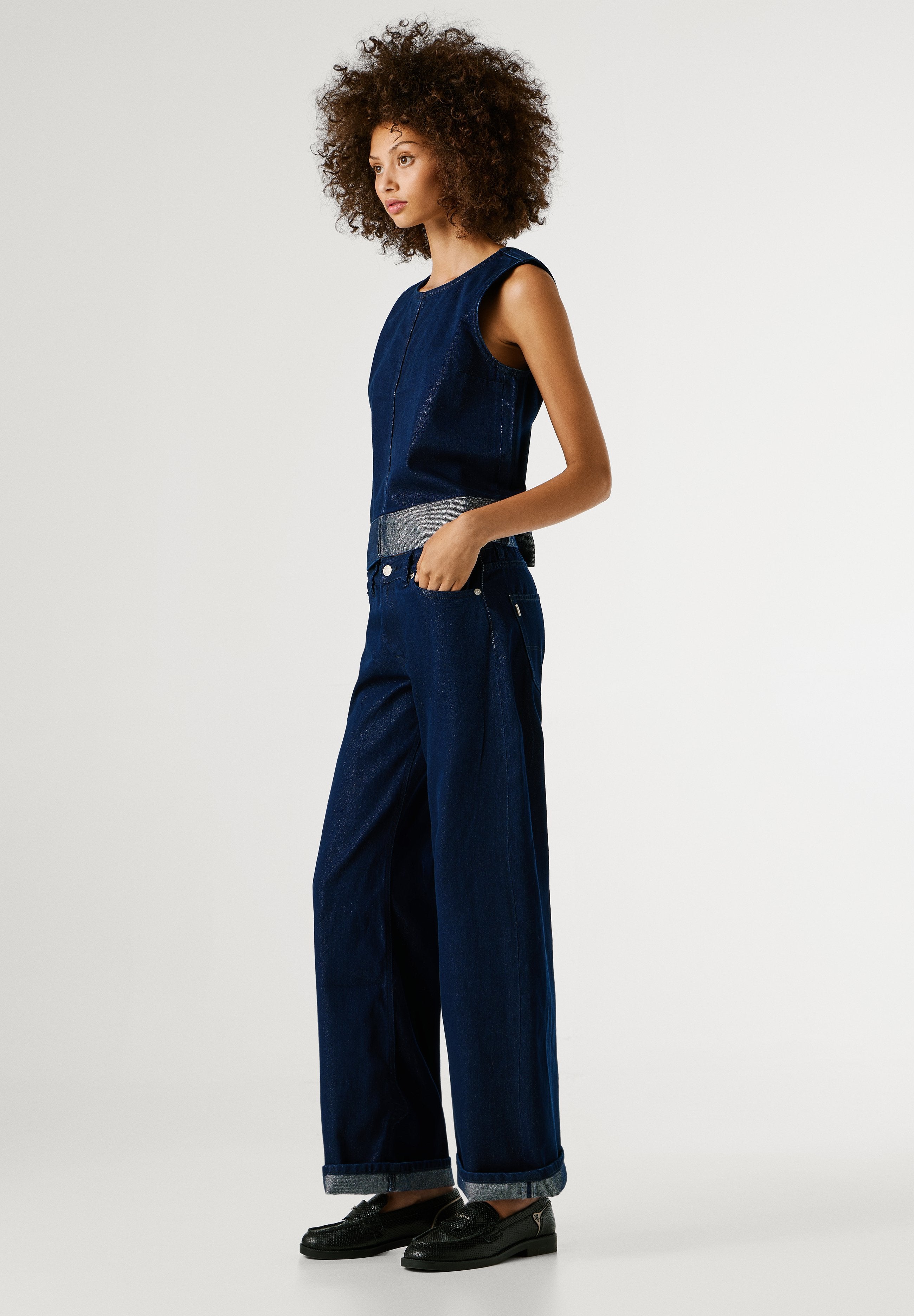 Pepe Jeans WIDE LEG LINA SHINE