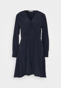 DRESS FEMININE SHAPED WRAP OPTIC LONG SLEEVES Media 1