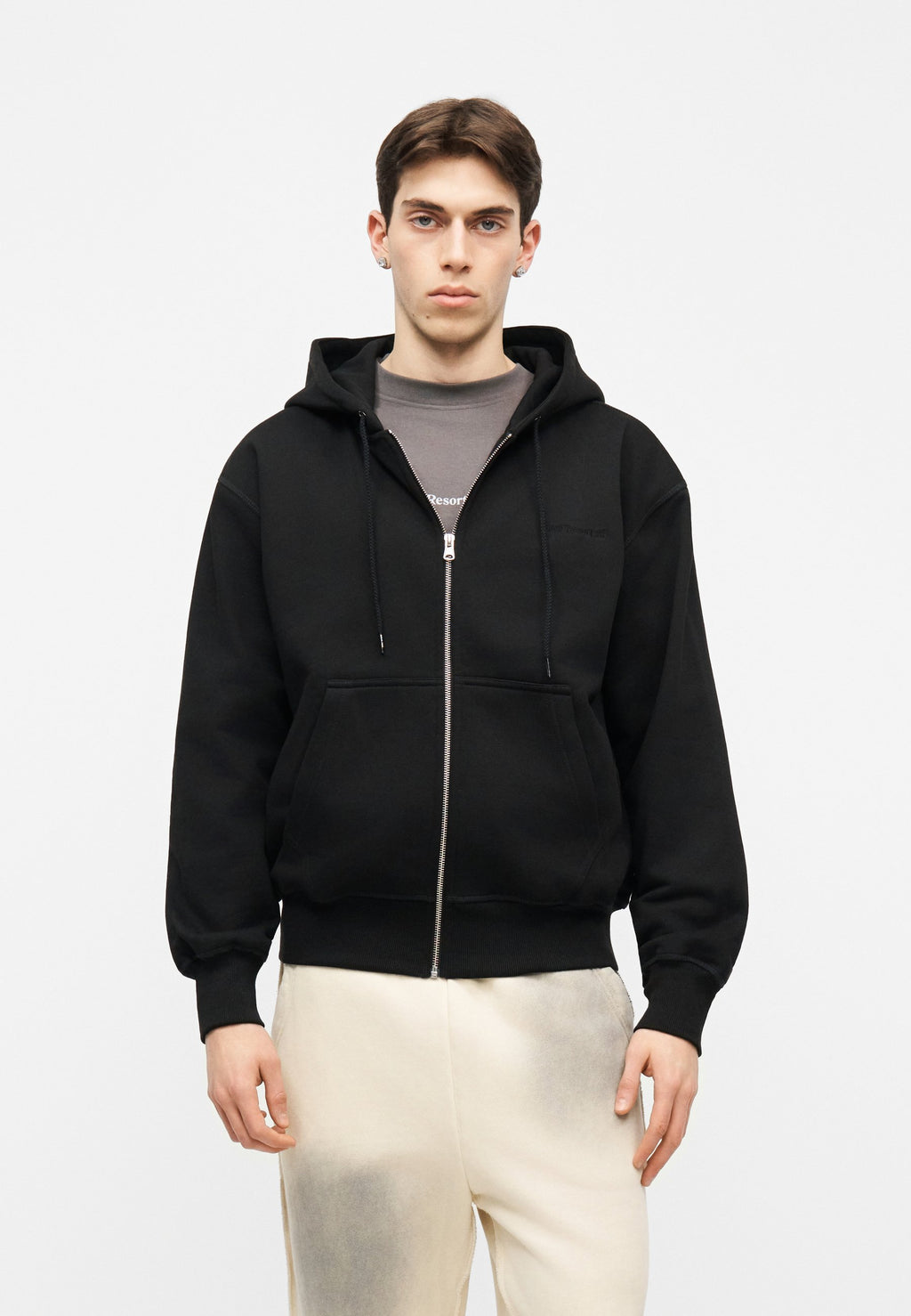 Last Resort AB ZIP HOODIE SCRIPT LOGO UNISEX