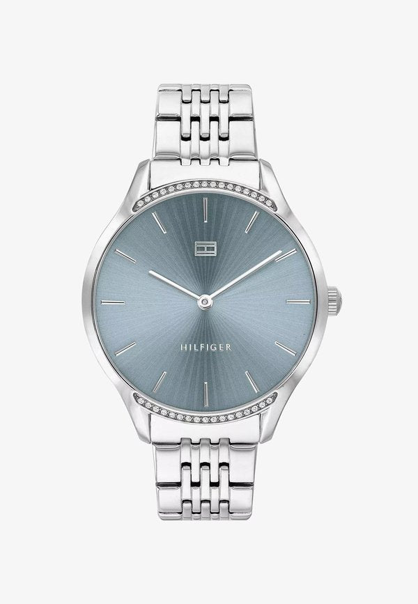 Tommy Hilfiger RAY - Watch - silver lightblue