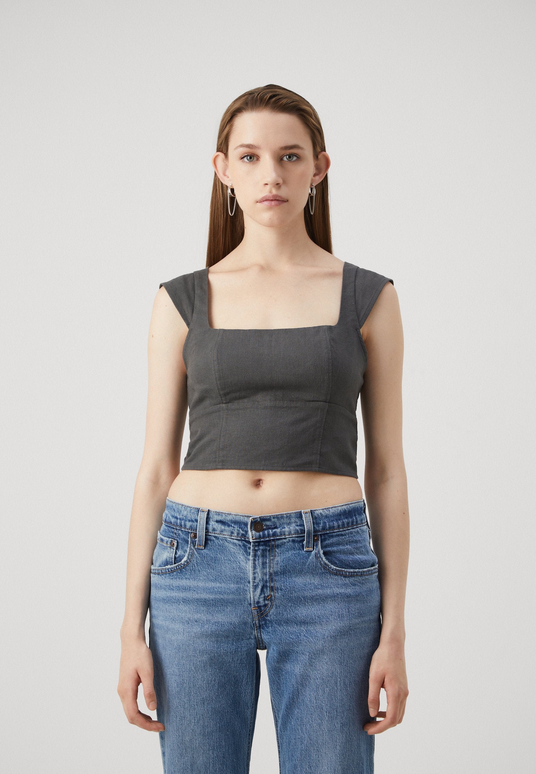Hollister Co. EMEA SLIM CAP SLEEVE