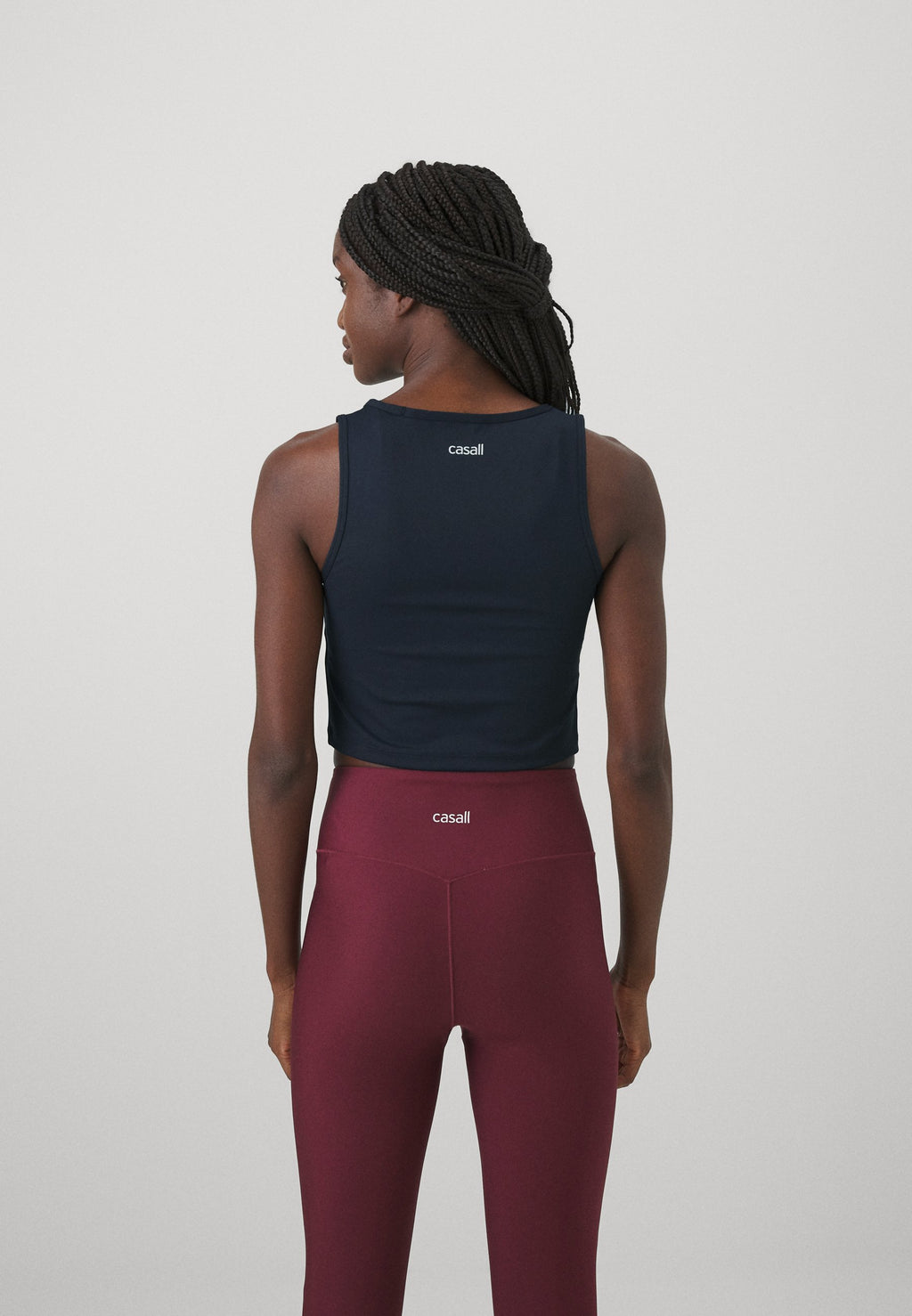 Casall CREASE SLEEVELESS CROP
