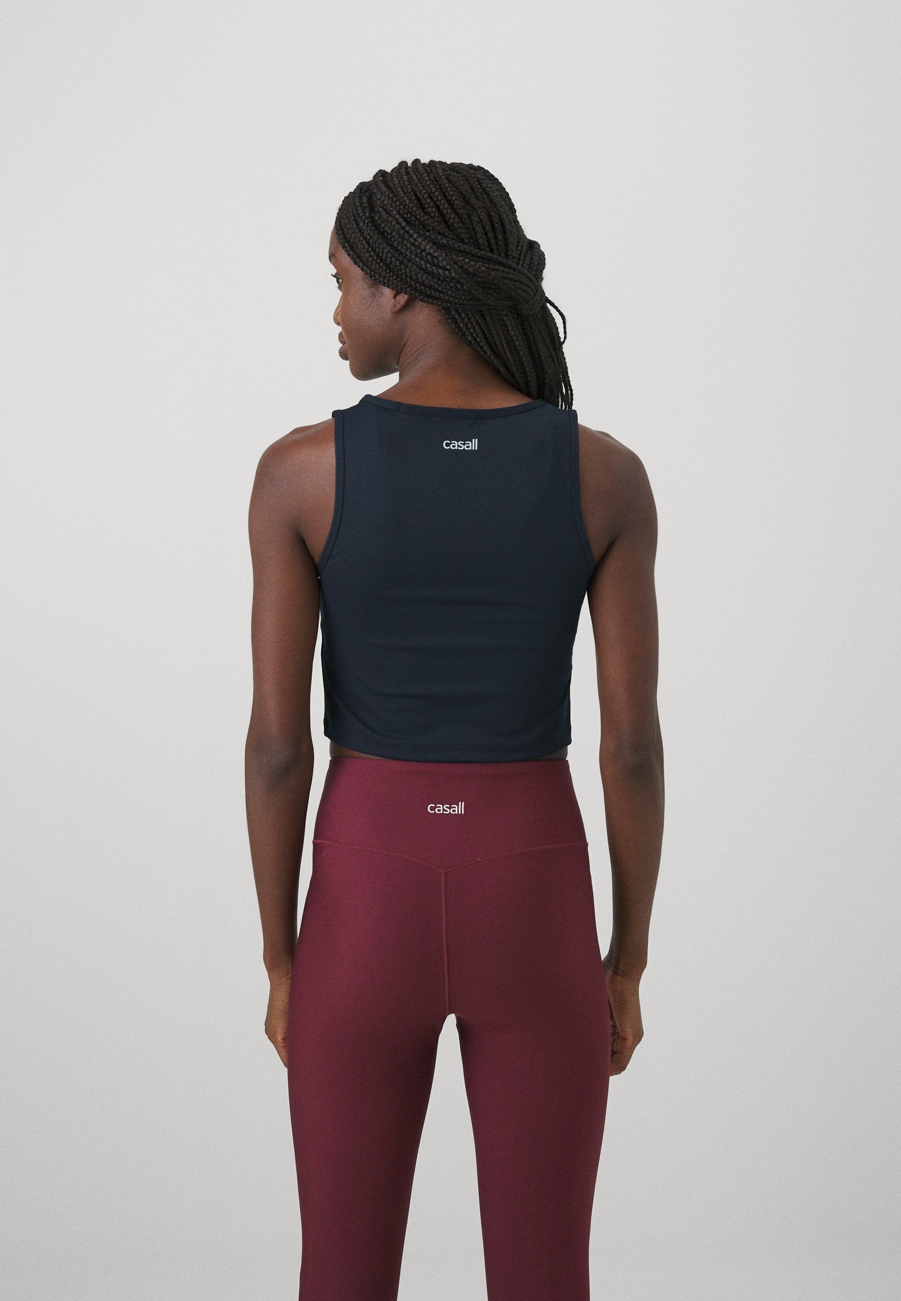 Casall CREASE SLEEVELESS CROP