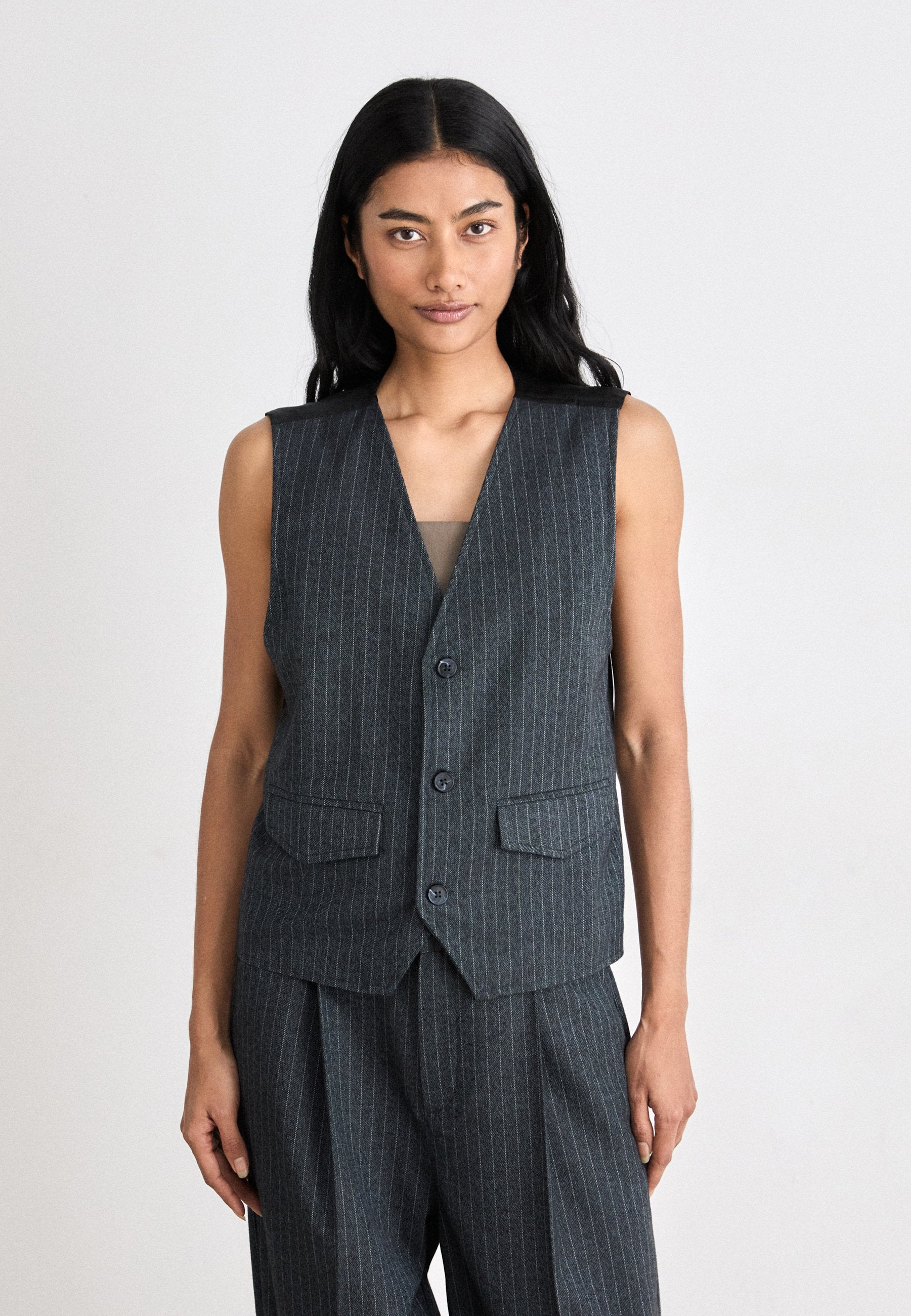 Mads Nørgaard PINSTRIPE ORLA VEST