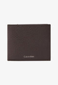 Calvin Klein EMBOSS BILL FOLD COIN - Wallet - dark brown