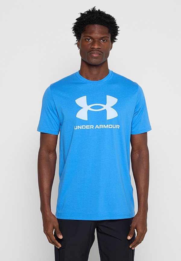 Under Armour UA SPORTSTYLE LOGO UPDATE SS-BLU - Sports T-shirt - blue