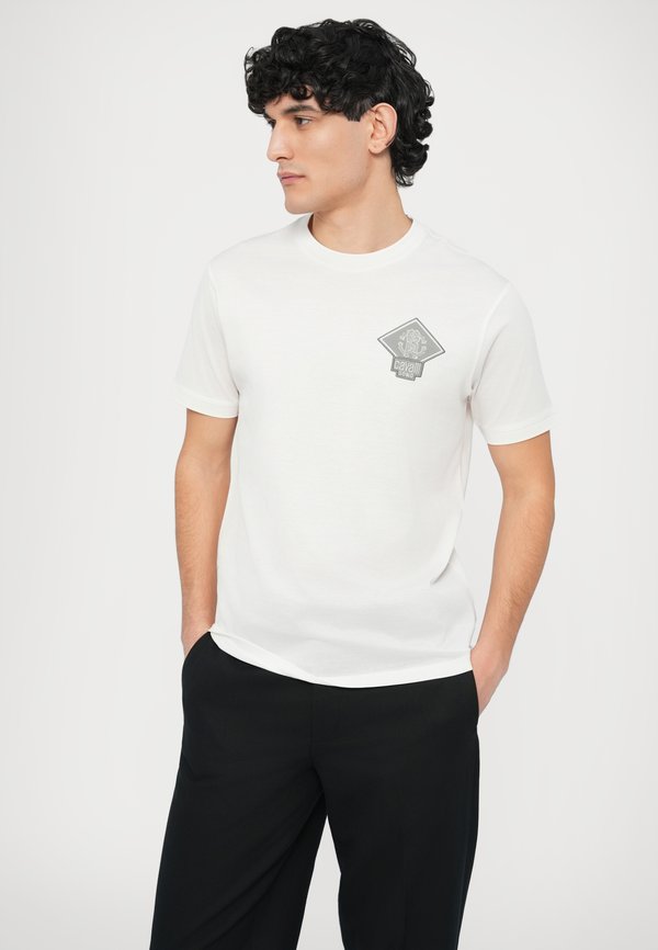 Cavalli Uomo MERCERIZED PATCH LOGO TEE