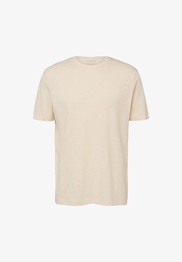 s.Oliver T-SHIRT - Basic T-shirt - creme