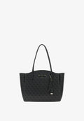 Guess LINDSEY TRAVEL TOTE - Tote bag - coal logo