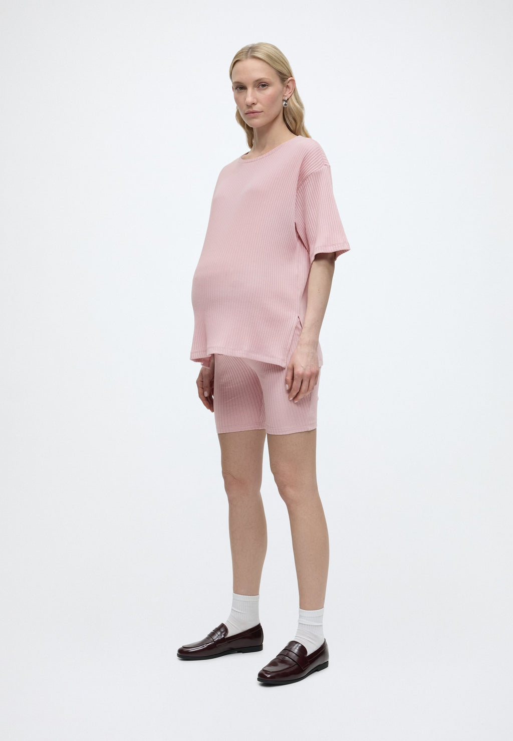 Even&Odd Maternity 2 PC SET CYCLING SHORTS & TEE MAMA
