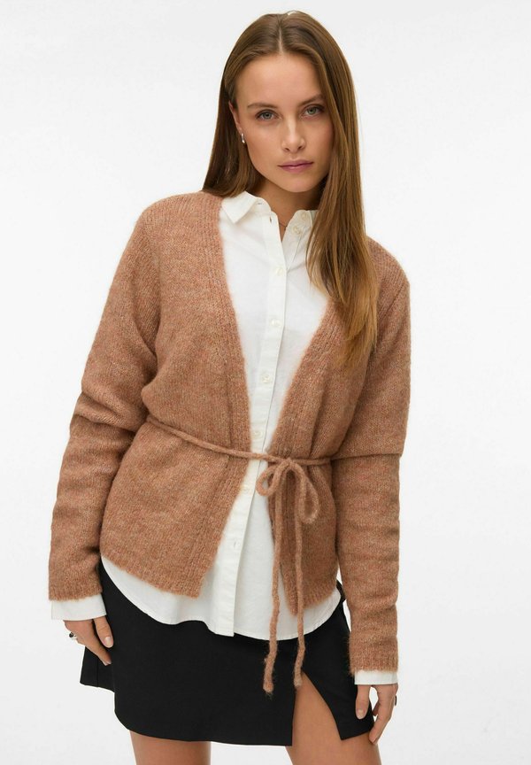 Vero Moda VMSORRENTO Knit - Cardigan - mocha mousse
