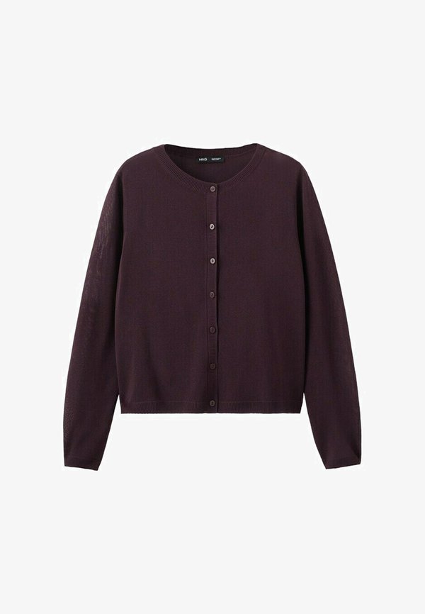 Mango Cardigan - bordeaux