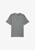 Puma ESS TAPE TEE - Print T-shirt - grau