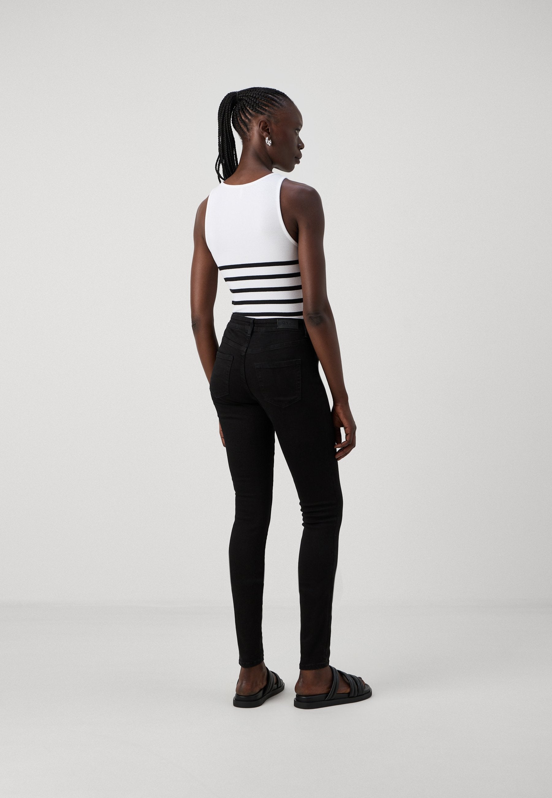 Skinny fit ONLHUSH Mid waist Media 4