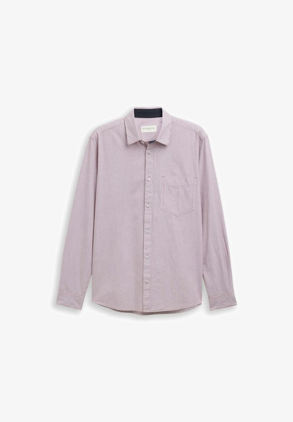 TOM TAILOR AUS  - Shirt - red stripe