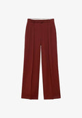 Mango PLEATED - Trousers - red
